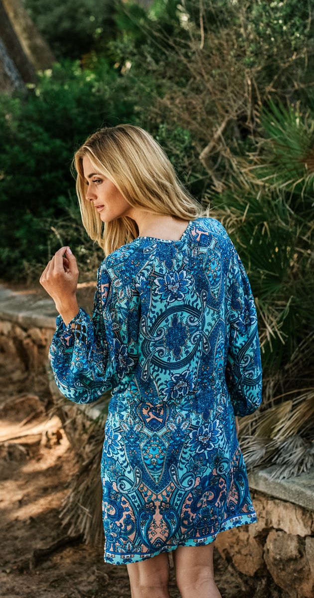 Short Paisley Tunic Meredith