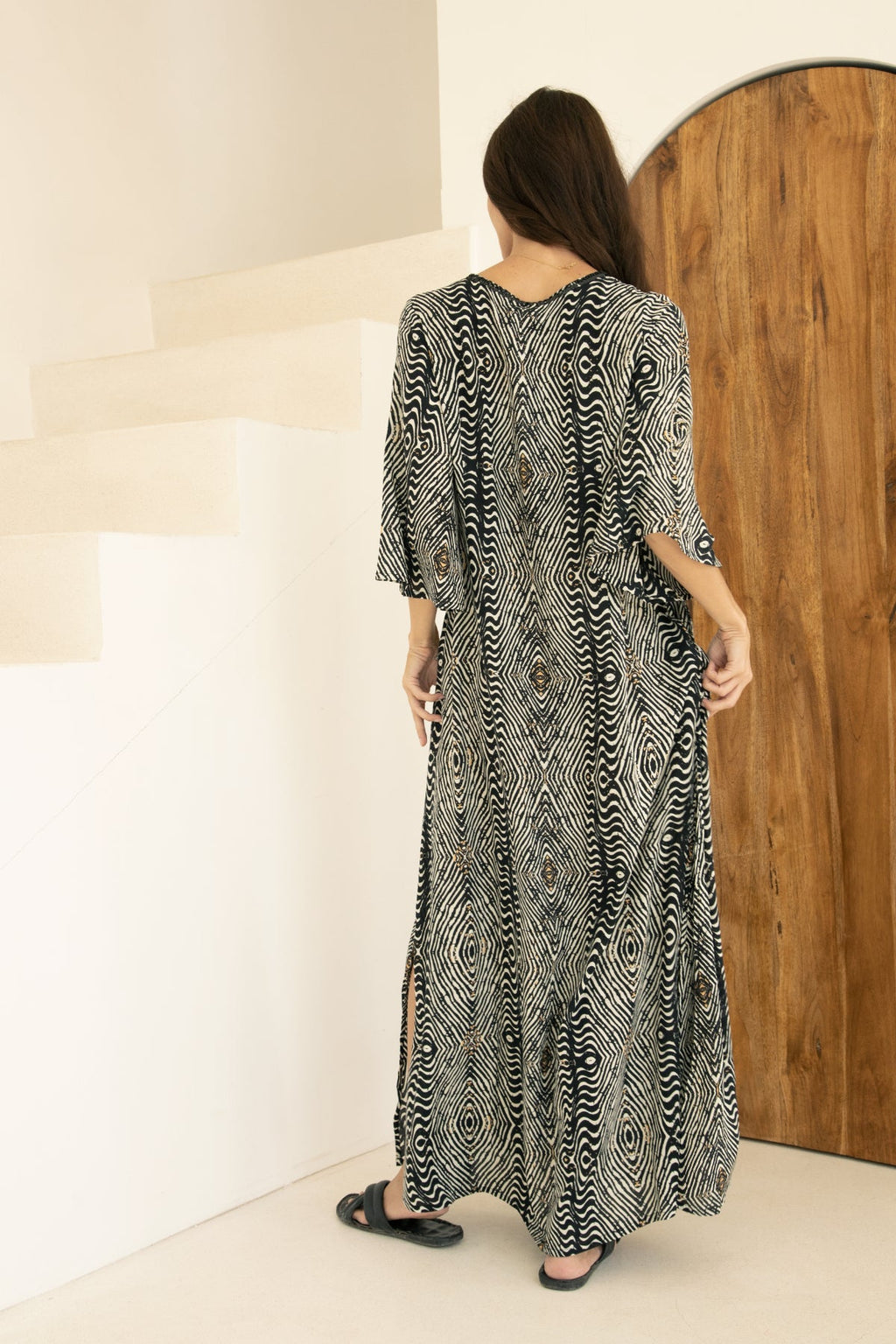 Emberly Midi Dress // Ethnic Print – Hippy Chick Ibiza